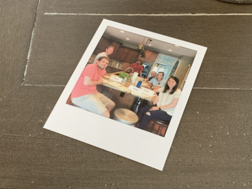 Instant Camera table read