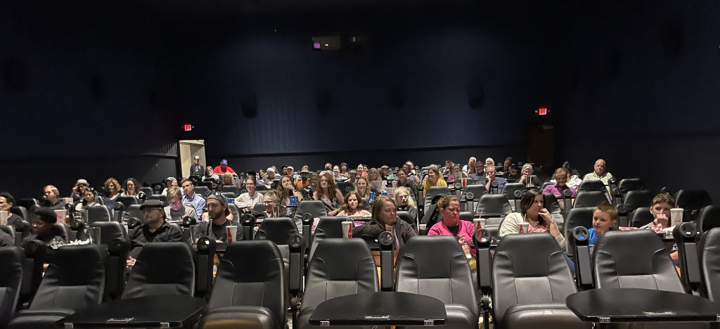 View from the filmmaker Q&A at the 48HFP Cincinnati 2023 screenings.